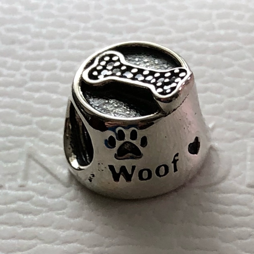 Pandora Woof Sterling Silver Charm